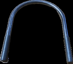 U-bygel 4" 12 mm elförz. H: 167 mm